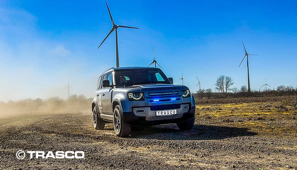 Defender A-KIP®, захищений TRASCO, на бездоріжжі