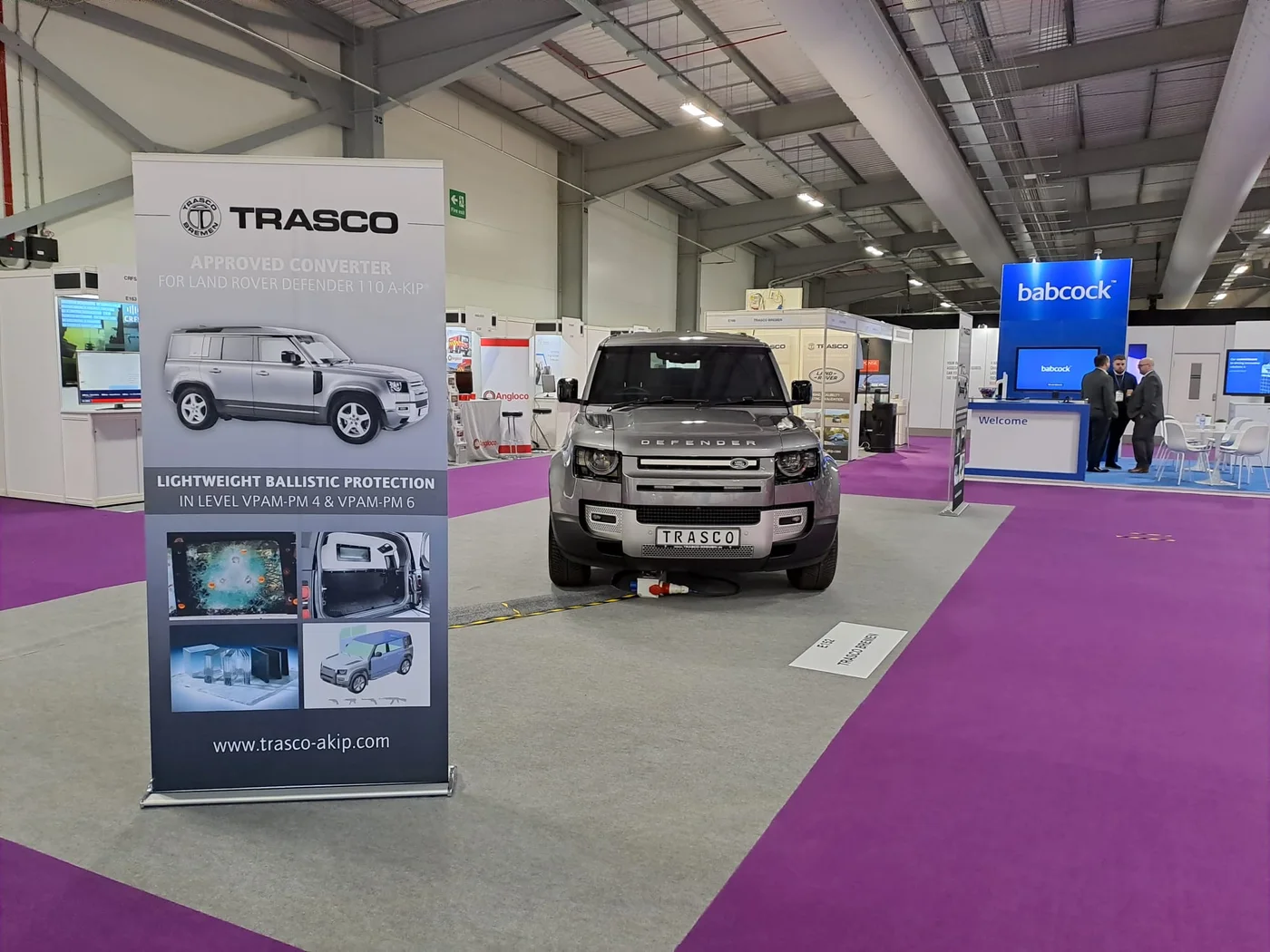 TRASCO au salon Security and Policing 2023 du Home Office, au Royaume-Uni