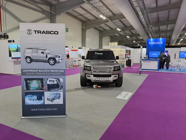 TRASCO au salon Security and Policing 2023 du Home Office, au Royaume-Uni