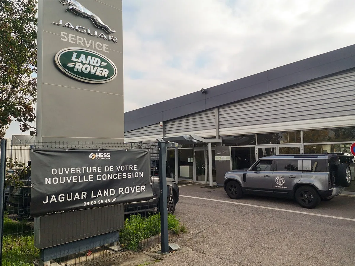 Defender A-KIP®, захищений TRASCO, у нещодавно відкритого дилера Jaguar Land Rover у Франції
