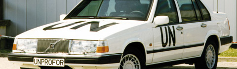 Armored Volvo 940 in protection level B6