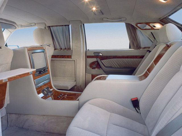 TRASCO stretched limousine based on the Mercedes-Benz W140