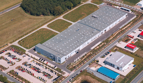 The new TRASCO factory in Osterholz-Scharmbeck, inaugurated 1999