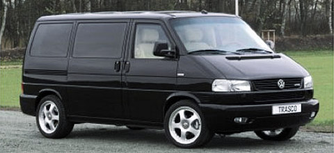 Armored VW T4 in protection level VR4 – OEM program with Volkswagen Commercial Vehicles