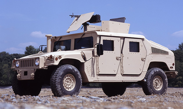 Up-armored HMMWV – defense engineering support by the Bremen team