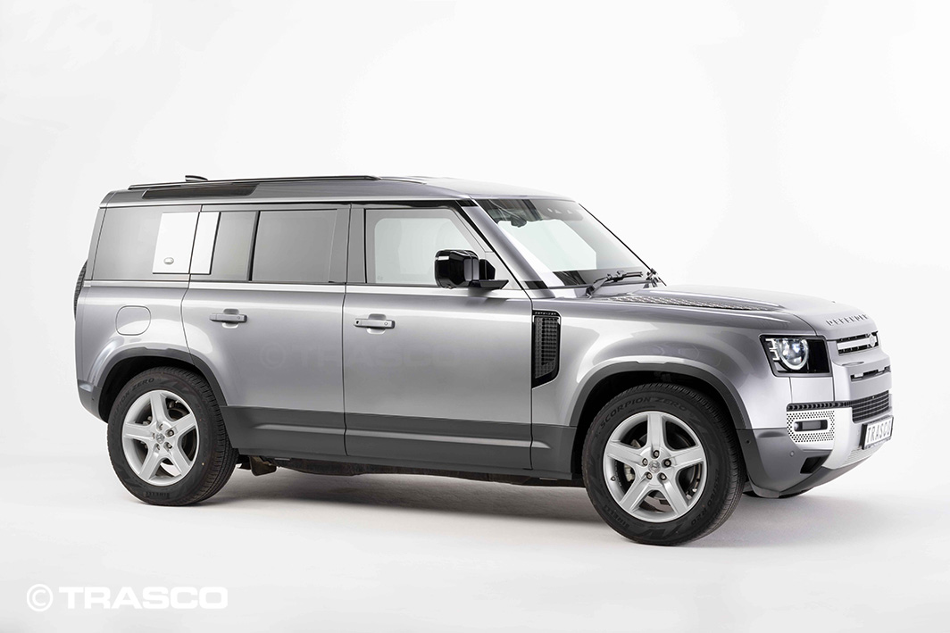 A-KIP® protected Defender 110 by TRASCO