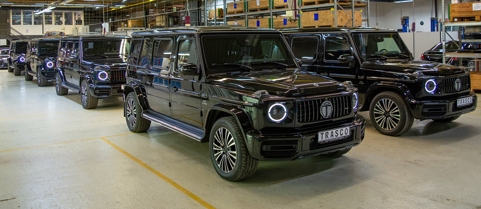 TRASCO VIP SUV XXLong sur base de la Mercedes-Benz Classe G