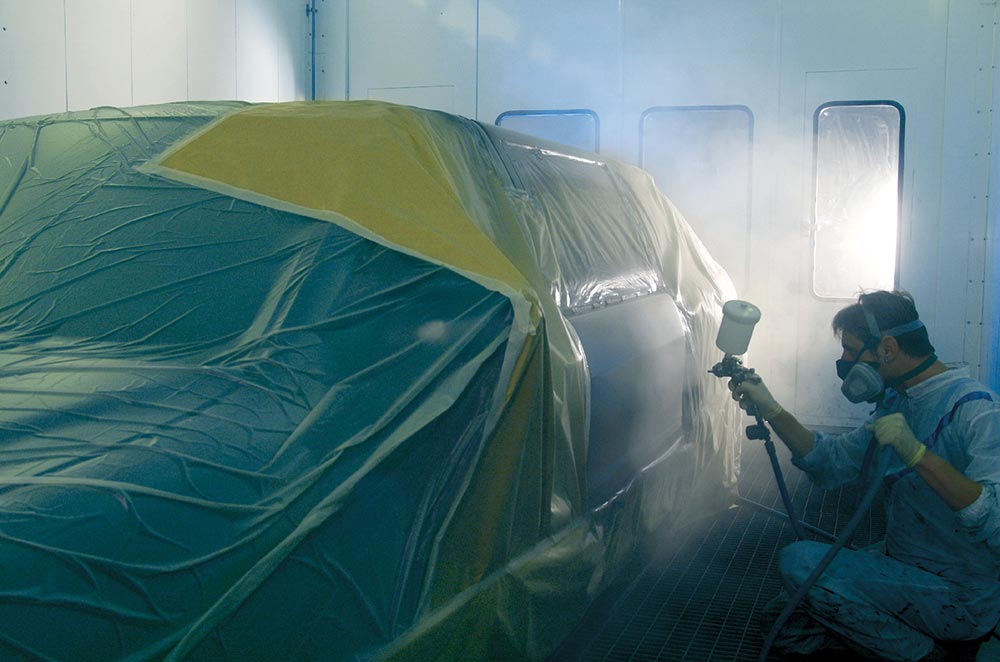 Paint shop at TRASCO Bremen