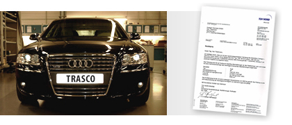 TRASCO engineering certification drawing 2