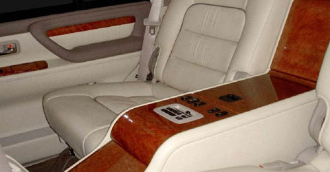 TRASCO interior craftsmanship – rear compartment