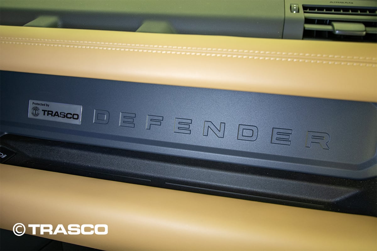 Defender 110 V8 mit A-KIP®-Schutz – Detail außen