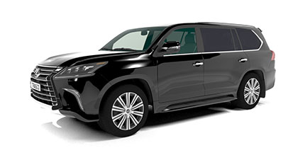 Броньований автомобіль TRASCO: Lexus LX, подовжена колісна база