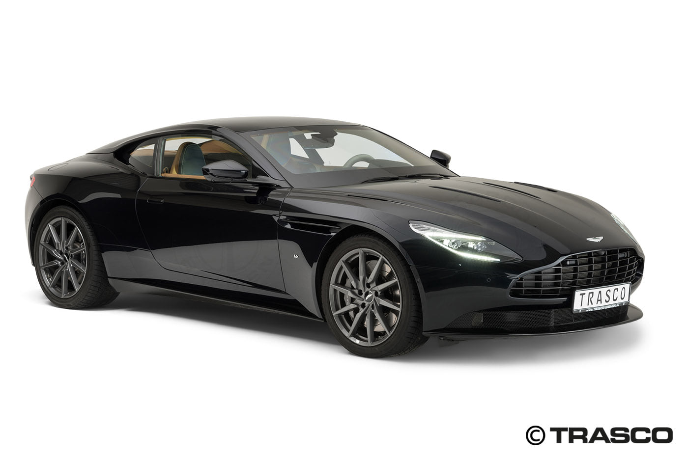 Gepanzerter Aston Martin DB11 von TRASCO, Frontansicht
