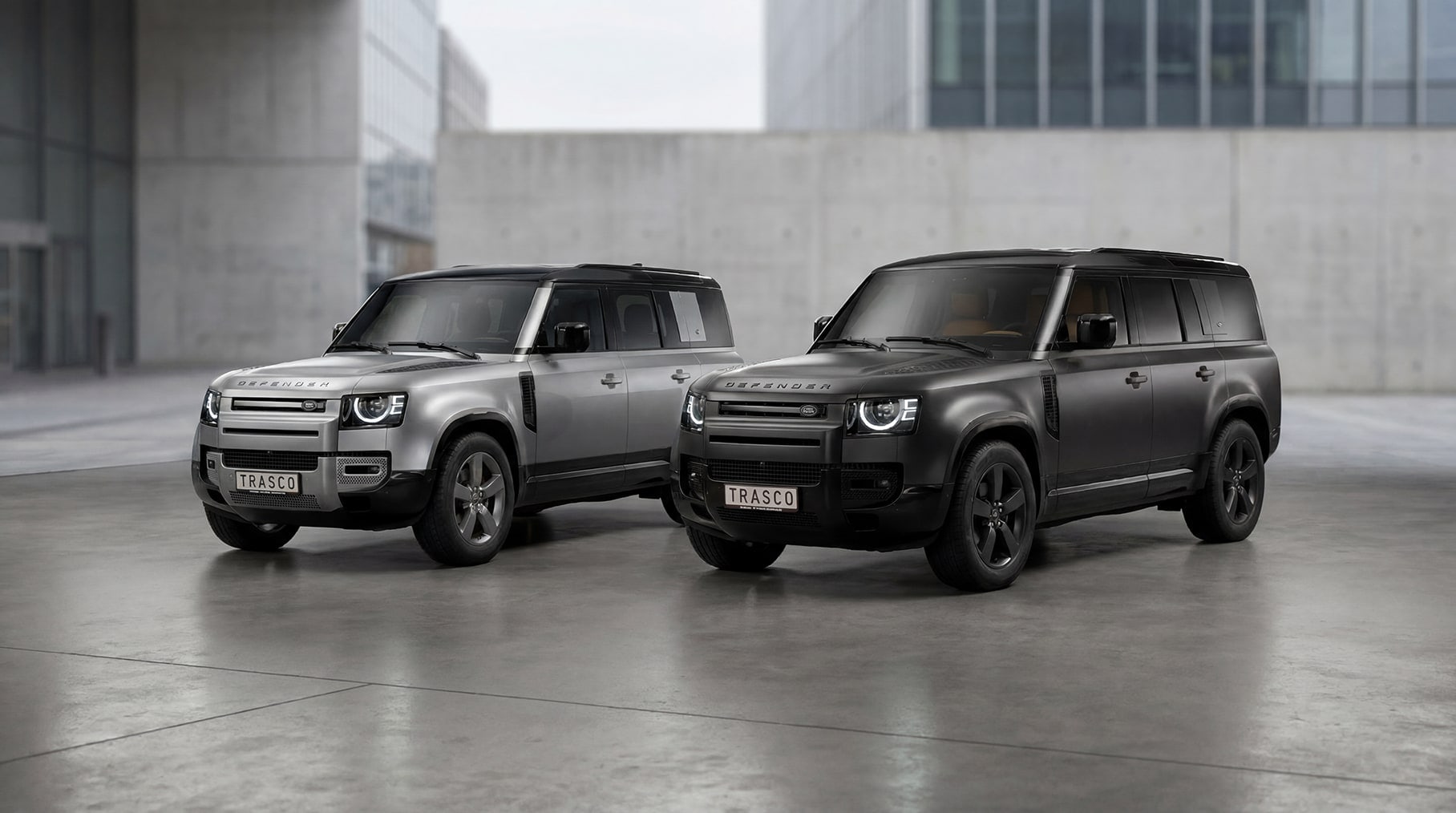 Defender 110 et 130 avec protection A-KIP® de TRASCO