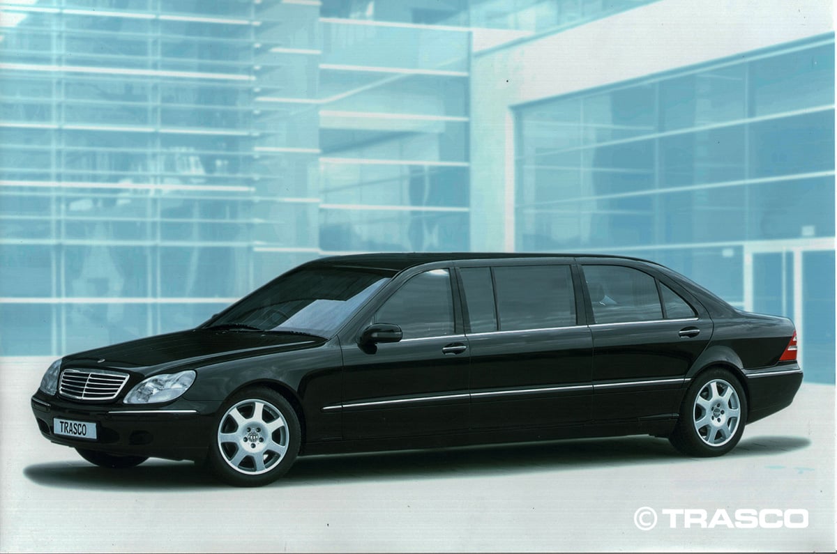 Подовжений лімузин від TRASCO на базі Mercedes-Benz S-Класу (W220)
