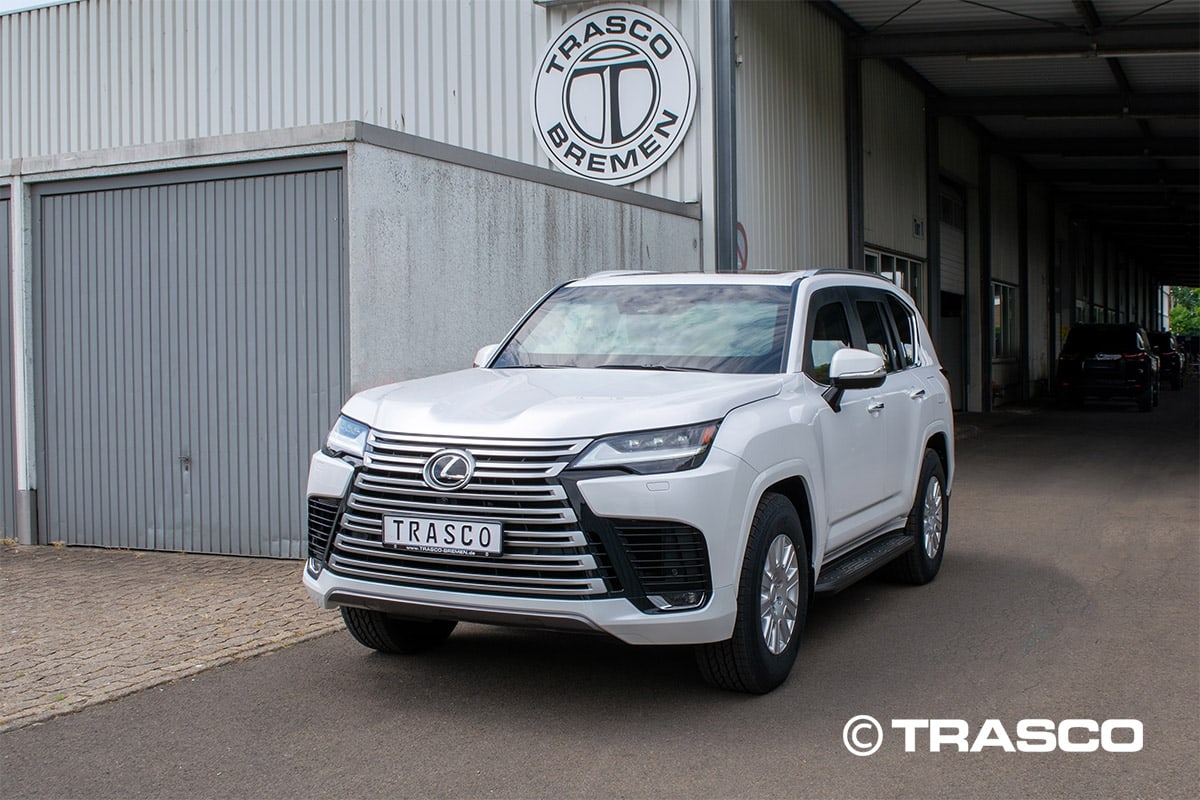 Lexus LX 600 blindé par TRASCO à l’usine TRASCO