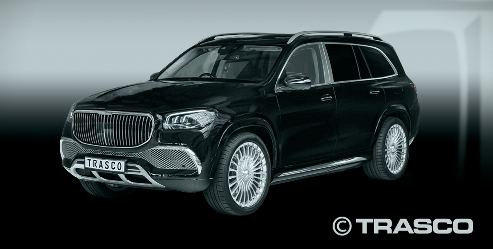 Concept de protection du SUV TRASCO sur base du Mercedes-Benz GLS : zones protégées, verre balistique et composants protégés