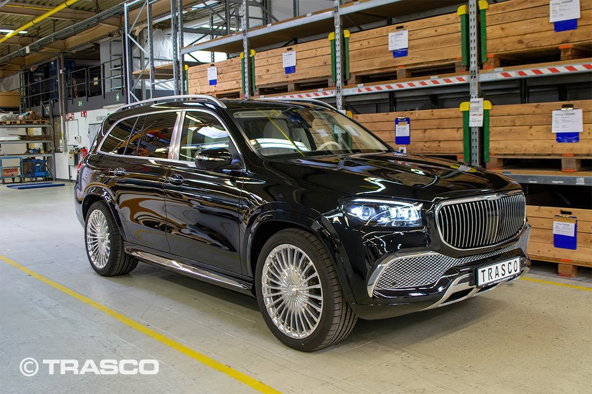 SUV sur base du Mercedes-Benz GLS 600 Maybach avec protection légère A-KIP® de TRASCO
