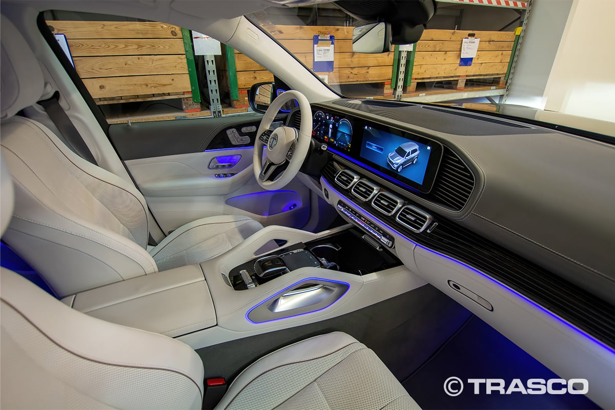 SUV blindé sur base du Mercedes-Benz GLS 600 Maybach, vue arrière