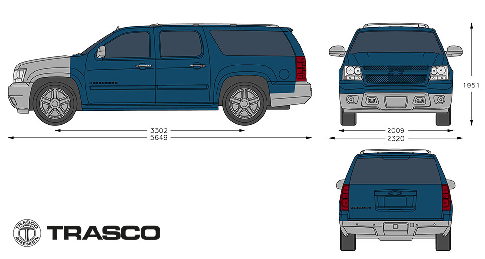 Chevrolet Suburban 3500 Trasco Bremen De